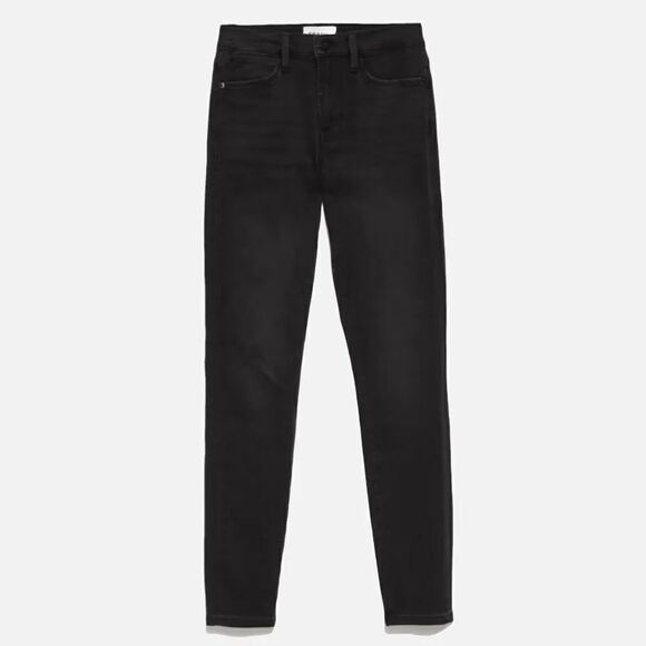 Frame Denim Le High Skinny in Kerry Dark Gray- Size 29 - Picture 1 of 5
